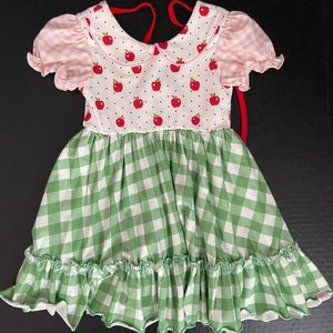 Sweethoney apple back to school dress